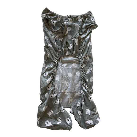 Spooky Ghost Print Comfy Dog Pajamas - Picture 3 of 7